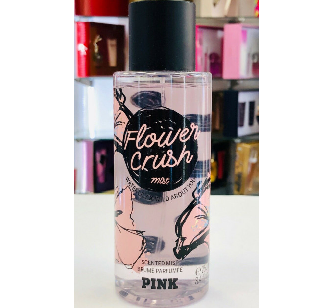 Парфумований спрей для тіла Victoria's Secret PINK Flower Crush Fragrance Body Mist, 250 ml